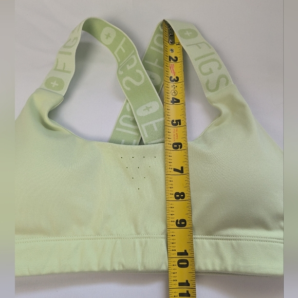 FIGS Underscrub Sports Bra Lime Green Size XS In GREAT Used Condition - Picture 10 of 10